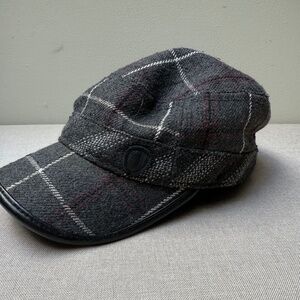 Ben Sherman Wool Newsboy Cap Hat With Inside Pocket